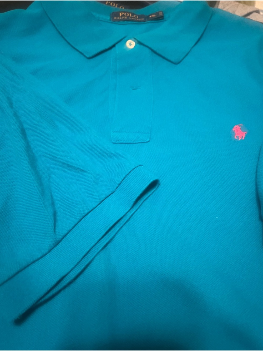 Ralph Lauren Teal Green Polo Shirt
